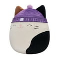 thumbnail image 4 of Squishmallows Original 14 inch Cam the Calico Cat with Purple Hat - Child's Ultra Soft Plush Toy, 4 of 7