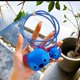 thumbnail image 1 of Cartoon DIY Data Cable Protector Set 18W 20W USB Charger Saver Charger Earphone Line Wire Bite Spiral Cord Sleeve Organizor for iPhone X 11 12 13 Pro Max etc. (Blue Rabbit), 1 of 5