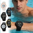 thumbnail image 1 of Temporizador digital para relojes deportivos para exteriores • Reloj digital de pulsera de moda • Temporizador deportivo al aire libre resistente al agua • Pantalla luminosa • Diseño ligero y duradero, 1 of 7