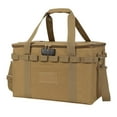 thumbnail image 3 of Bolsa de almacenamiento para tanque de Gas, funda de transporte para estufa de campamento, bolsa de pesca con asas, bolsa de transporte para parrilla Marrón, 3 of 8