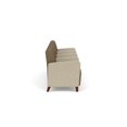 thumbnail image 4 of Lesro Ravenna Lounge Reception 4 Seat Tandem Seating in Brown, 4 of 5