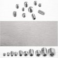 thumbnail image 2 of 200 tornillos prisioneros, cabeza avellanada, kits de tornillos de cabeza hueca M3 M4 M5 M6 M8, acero inoxidable 304, 2 of 5