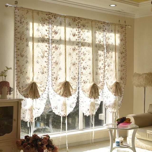 Cortina de Romana para ventana de Cocina Macarena Paneles de privacidad 80x150cm