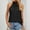 Black, variant on snowsong Summer Tops For Women Tank Tops Ladies Sleeveless Silk Strap Women Hanging Neck Lace Up Tops Blouse Womens Tops Black L