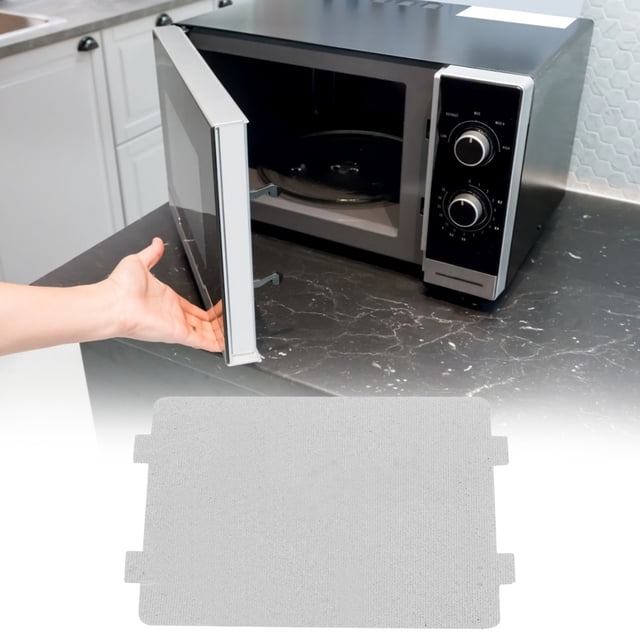 YUMILI Disco De Mica, Hoja De Mica para Microondas, Hojas De Mica, Piezas De Reparación De Microondas Cortables para Accesorios De Horno Microondas, 108x99mm (Paquete De 10)