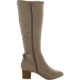 thumbnail image 2 of Charter Club Womens Jaccque Tall Block Heel Mid-Calf Boots, 2 of 3
