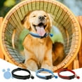thumbnail image 2 of 3Pcs Reflective Cat Collar - with Bell, Adjustable, Nylon Webbing, for Small Pets, Night Visibility, 2 of 6