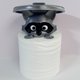 thumbnail image 1 of Soporte de papel higiénico de mapache, decoración de baño juguetona con tapa de cubo de basura, Idea de regalo única, accesorio divertido para el hogar, 1 of 5