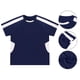 thumbnail image 4 of Ceisia Men's Athletic Short Sleeve T-shirt Color Block Round Neck Fitness Basketball Training Sport Tee Tops Blue L Gifts, 4 of 8