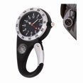 thumbnail image 2 of Waterproof Carabiner Quartz Pocket Watch With Compass, Portable Clock For Hiking And Camping Trips, 2 of 7