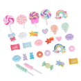 thumbnail image 1 of Candy 29Pcs Simulation Candy Set DIY Plastic Decoration for Phone Shell Shop Bulletin Board, 1 of 7