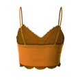 thumbnail image 4 of Made by Olivia Women's Crochet Laced Bralette Crop Cami Top, 4 of 7