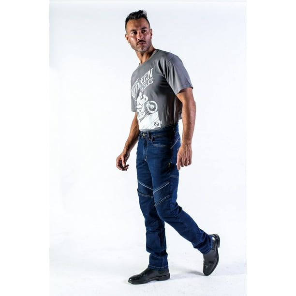 Pantalón Motociclista Kevlar Black Label Biker Dalton