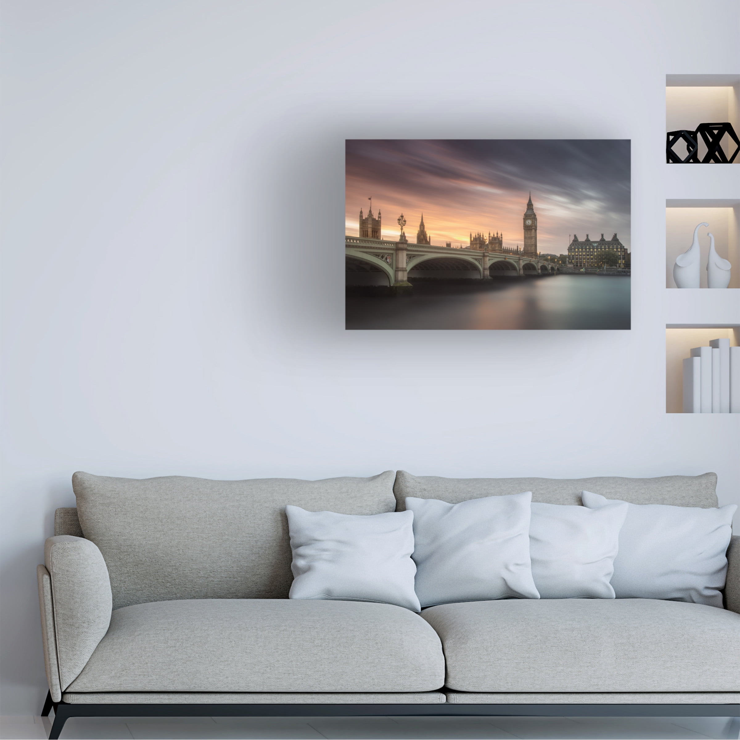 Carlos F. Turienzo 'Big Ben London' Canvas Art