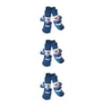 thumbnail image 1 of Methold 4 piezas de zapatos reflectantes para mascotas, bonitas botas de lluvia y nieve de algodón, conjunto de calcetines impermeables, cubierta de Type1 NO1 Methold CBP384086, 1 of 6