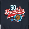 thumbnail image 3 of Peanuts - Franklin Athletic 50 - Men's Crew Neck Fleece Pullover, 3 of 6