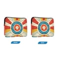 thumbnail image 7 of FORMRS 13-13.3 inch Laptop Sleeve Case Soft Carrying Quilted Computer Bag Cover, Colorful Circles, 7 of 7