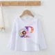 thumbnail image 3 of Gabbys Dollhouses-Sudadera fina con letras A B C para niñas, ropa para niños, camisa larga, ropa para niños, invierno, Otoño, regalos, 3 of 5
