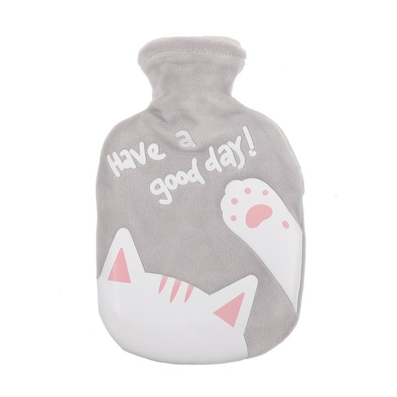 Miangastore Portable Hot Water Bag Winter Warm Water Bag Creative Winter Gift with Cover