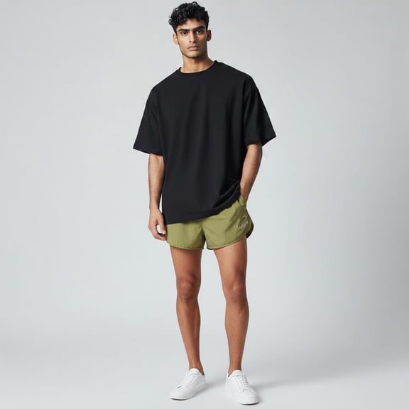 Leuking Active Running Shorts - Quick Dry Athletic Track & Field Runner Short - Lightweight Gym Box Fitness Soccer Jogging Workout Beach Apparel - 3" Marathon Gear