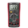 thumbnail image 2 of Multímetro digital ANENG DT9205A, comprobador de transistores CA/CC, medidor de prueba NCV eléctrico, rango automático analógico profesional, rojo, 2 of 8
