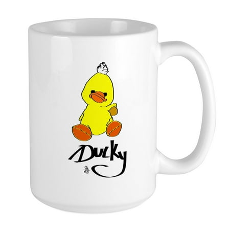 

CafePress - Yellow Ducky Mugs - 15 oz Ceramic Large Mug