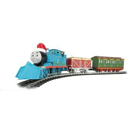 Bachmann Trains Large G Scale Thomas & Friends Thomas' Christmas Delivery - Ready To Run Electric Train Set