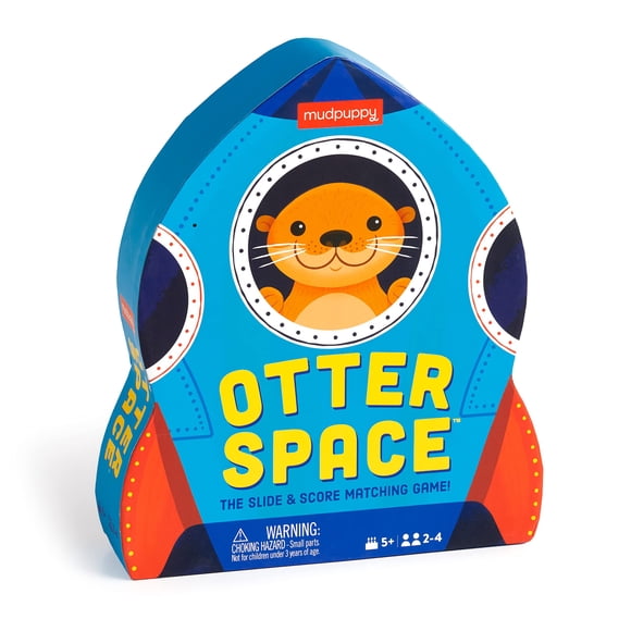 Memory Matching Game Mudpuppy Otter Space Kids 5+ Years