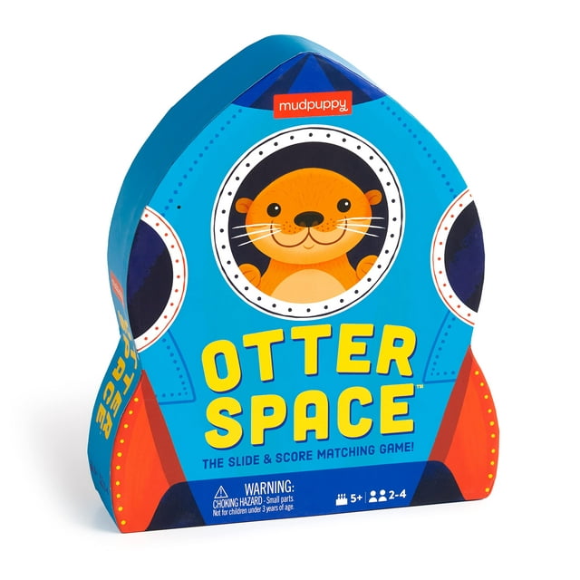 Juego de memoria Mudpuppy Otter Space Furry Kids 5+ Years