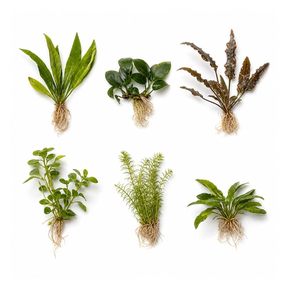 Centerpiece Bundle - 20-40 Gallon Tanks Our Choice (3 Pack - 6 Plants)