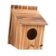thumbnail image 4 of Casa de pájaros para el exterior, casa azul, comederos para pájaros, comederos para pájaros de madera, casa de pájaros colgantes para observación de a, 4 of 9