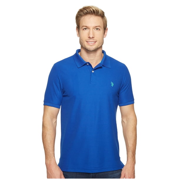 Remera Polo para Hombre U.S. Polo Assn. Ultimate Pique Azul Talle L
