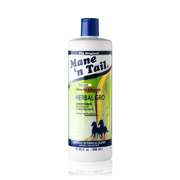 Mane 'n Tail Herbal-Gro Conditioner with Olive Oil (27.05 Oz): Nourishing Herbal Formula for Silky Soft, Healthy Hair