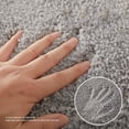 thumbnail image 7 of Dongrere Shower Carpet Curved Bath Rug Microfiber Bathroom Floor Mat Non-slip Absorbent, 7 of 7