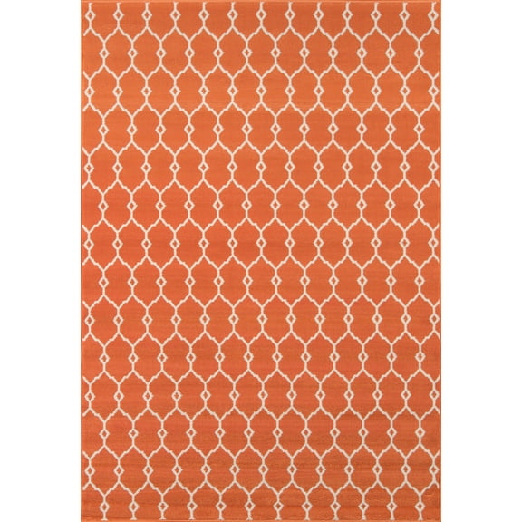 Momeni Baja BAJ-2 Trellis Orange 1'8" X 3'7"