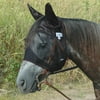 Cashel Crusader Black Quiet-Ride Fly Mask with Ears