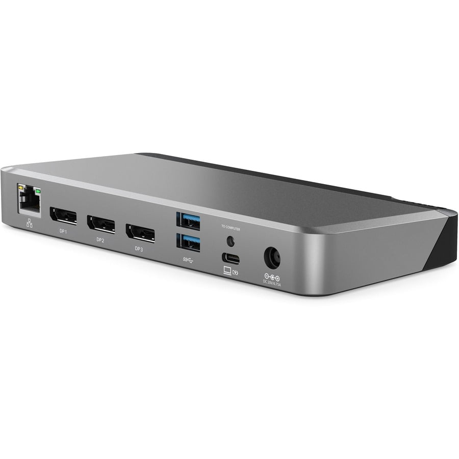 Alogic Universal Dock Triple Display Screen 4K docking station with 100W power delivery PD DP Alt Mode USB-C and USB-A devices