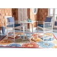 thumbnail image 2 of SAFAVIEH Outdoor Collection Pate 3-Piece Bar Table Bistro Set White/Navy/ Navy, 2 of 7