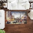 thumbnail image 2 of Eiffel Rugs, Spring Landscape Rug, Paris Street Landscape Rug, Living Room Rug, Hallway Rug, Girl Room Rug, Area Rugs, View Rug, Office Rug, 3.3'x5' - 100x150 cm, 2 of 8