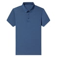 thumbnail image 4 of JOANKDMI Patterned Shirts for Men Short Sleeve Casual Golf Tops Lightweight Breathable Classic Fit Button Down Tennis Shirts Everyday Workwear, M-4XL, 4 of 8