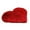 Red, variant on Opvise Plush Heart Shape Non-slip Living Room Mat Carpet Cushion Area Rug Home Decor Wine Red