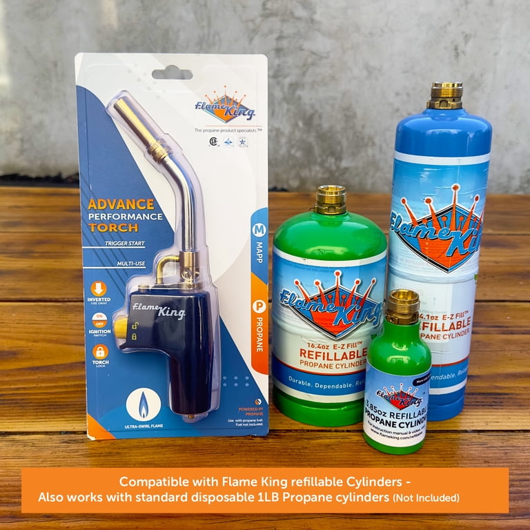 Flame King High-Intensity Propane Torch Head, 7000 BTU photo 8