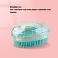 thumbnail image 5 of 2pcs Egg Round Shape Comb Cute Wet and Dry Use Portable Massage Detangling Brush for Beauty Salon and Home, 5 of 8