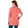 thumbnail image 2 of Woman Within Plus Size Elbow-Sleeve Polo Tunic, 2 of 6