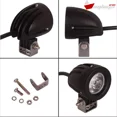thumbnail image 3 of Faro Led Auxiliar 2 Pulgadas Luz Blanca Auto Moto 4x4 Rzr, 3 of 6