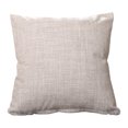 thumbnail image 1 of CAROOTU Linen Throw Pillow Cover Solid Plain Color Square / Rectangular Pillowcase for Couch Sofa Bed Car Home New, 1 of 7