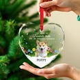 thumbnail image 3 of You were My Favorite Hello and My Hardest Goodbye Ornament, Personalized Upload Image Dog Remembrance in Heaven Ornament, Loss of A Dog Keepsake Decor 2025, Custom Name Pet Memorial Glass Ornaments, 3 of 6
