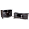 thumbnail image 4 of Kitchener SOLID WOOD 53" Wide Contemporary TV Media Stand in Distressed Gray, 4 of 13