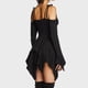 thumbnail image 5 of Vestido Cami Mini Vestido Mujer Hotsweet Una Línea Halter Vestido Fiesta Clubwear Ygjytge Negro T M para Mujer, 5 of 5