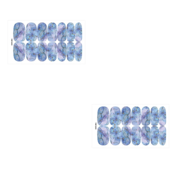 Soidarity Calcomanías para decoración de uñas para niñas Parche de envoltura completa removible de aspecto agradable Hermoso kit de herramientas de Tipo7 2piezas Soidarity CBP330711